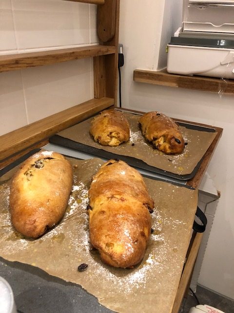 stollen, christmas baking, baked christmas gifts, gifts from the kitchen